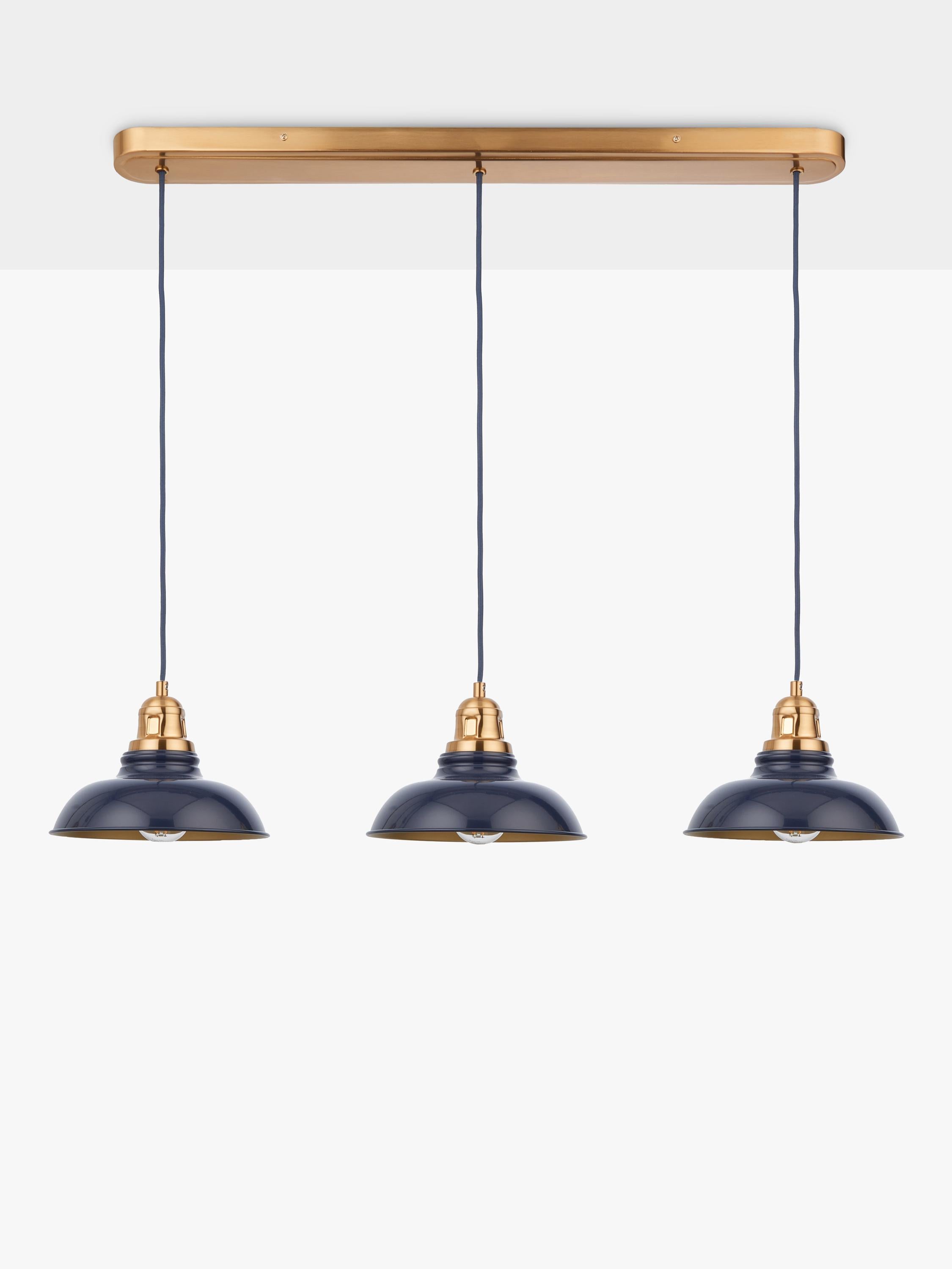 John Lewis Millhouse 3 lamp pendant ceiling light, imported from the UK