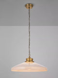 John Lewis Tula Large Glass Pendant Ceiling Light