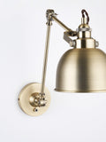 John Lewis Baldwin Reach wall light brass finish, UK version