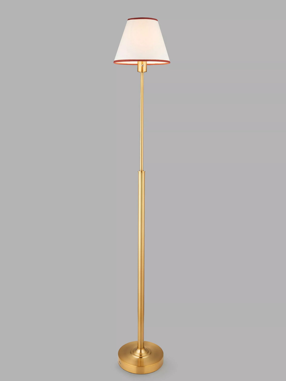 John Lewis Baily rechargeable floor lamp brass - British product
