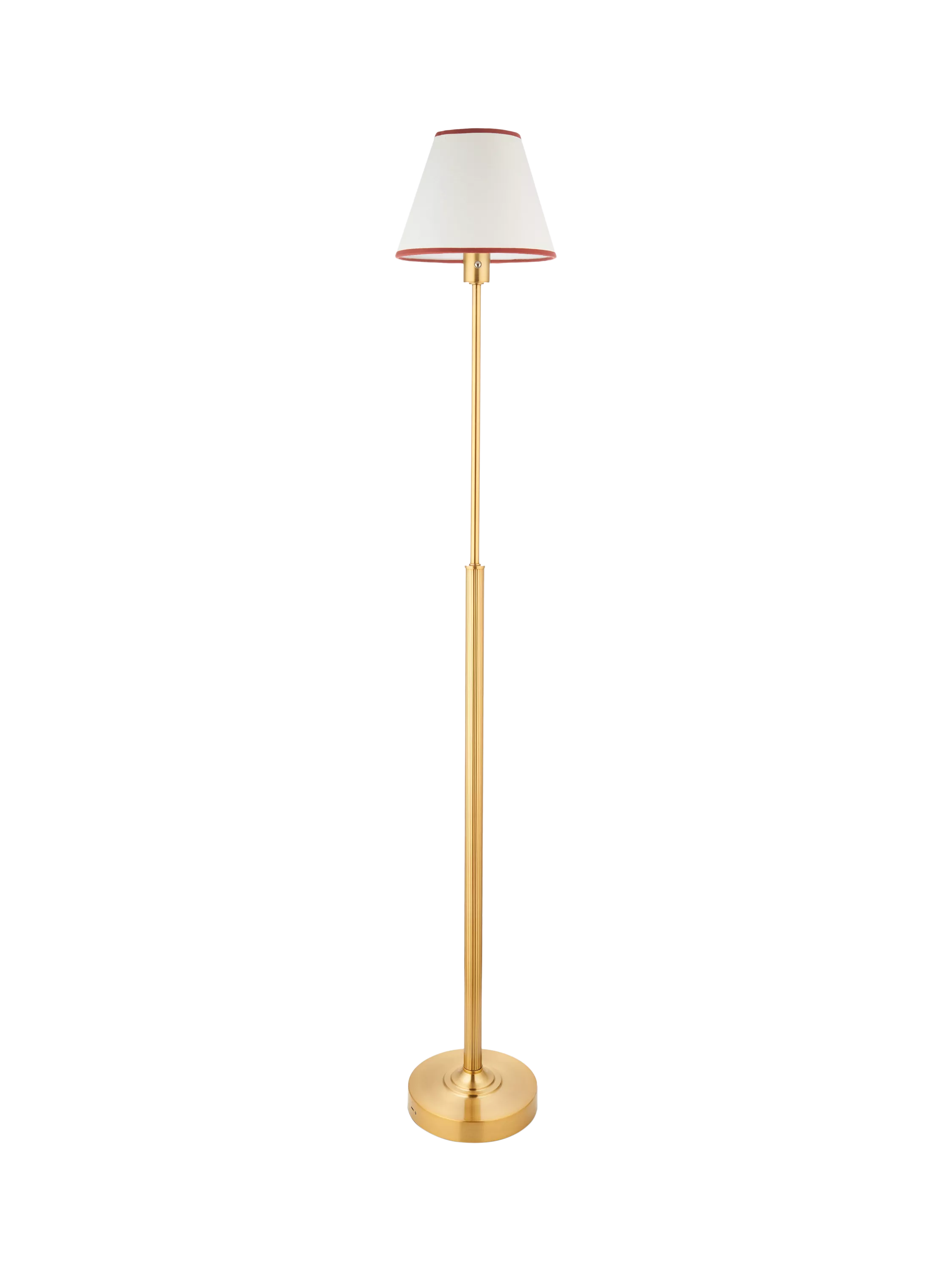 John Lewis Baily rechargeable floor lamp brass - British product