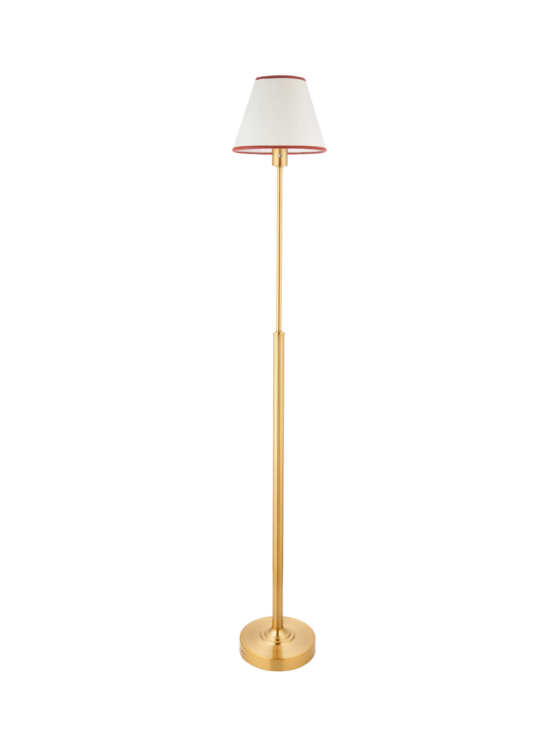 John Lewis Baily rechargeable floor lamp brass - British product