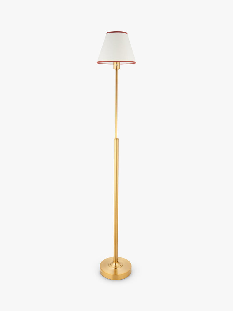John Lewis Baily rechargeable floor lamp brass - British product