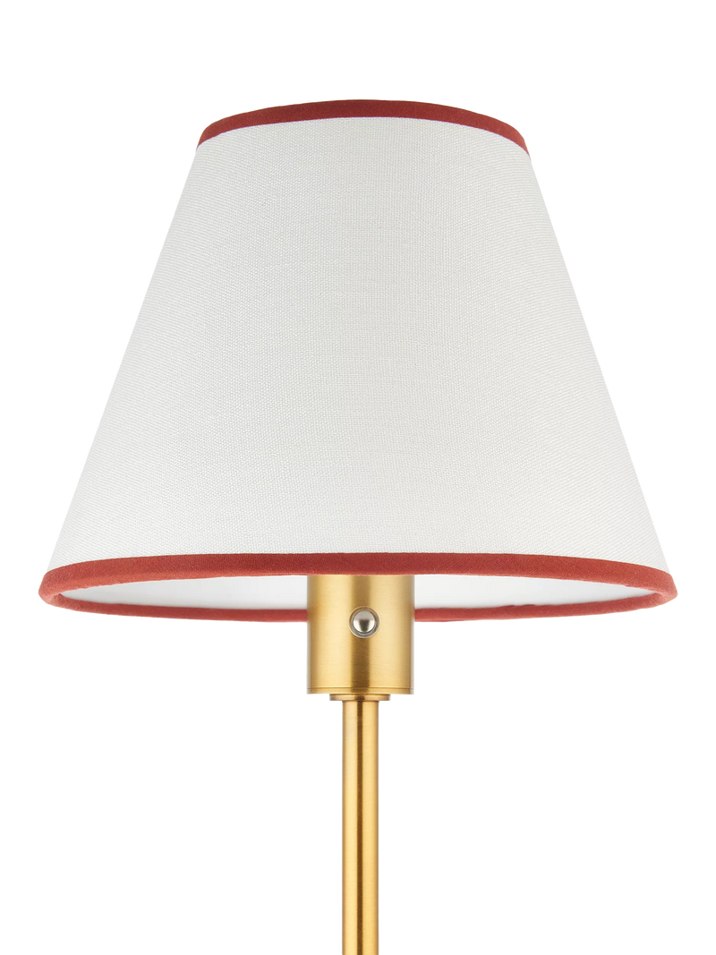 John Lewis Baily rechargeable floor lamp brass - British product