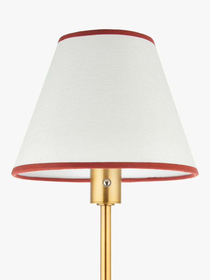 John Lewis Baily rechargeable floor lamp brass - British product