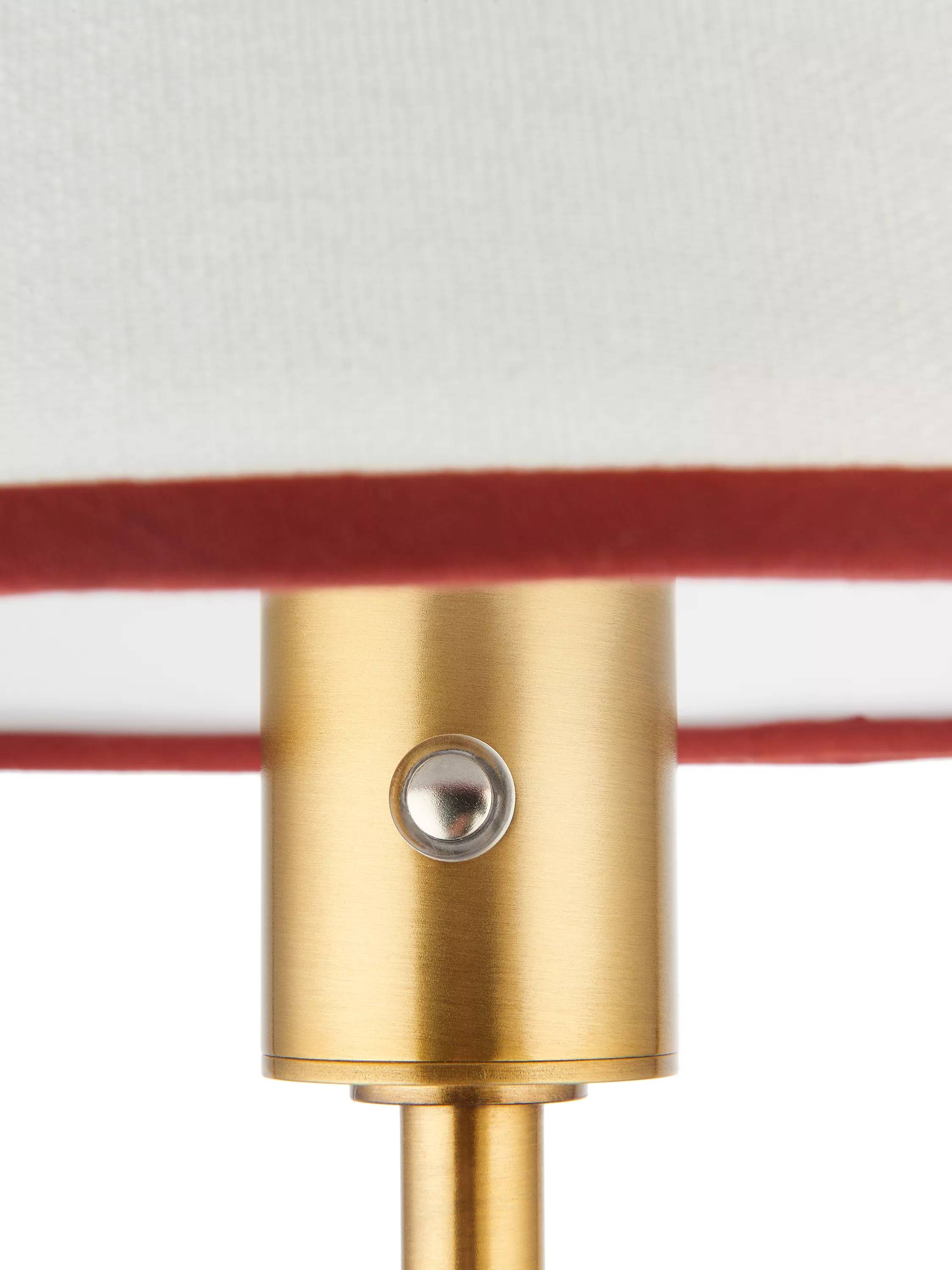 John Lewis Baily rechargeable floor lamp brass - British product