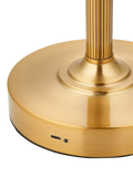 John Lewis Baily rechargeable floor lamp brass - British product