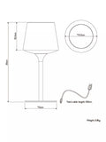 John Lewis Baresi outdoor table lamp 30cm high, imported from the UK
