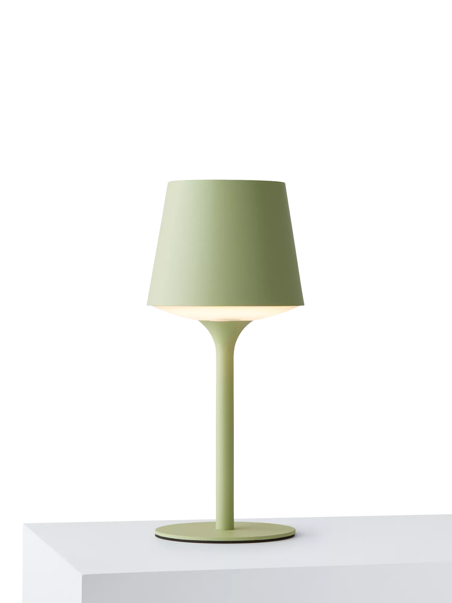 John Lewis Baresi Outdoor Table Lamp, Green