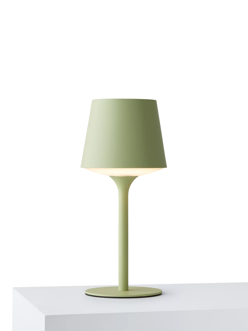John Lewis Baresi Outdoor Table Lamp, Green