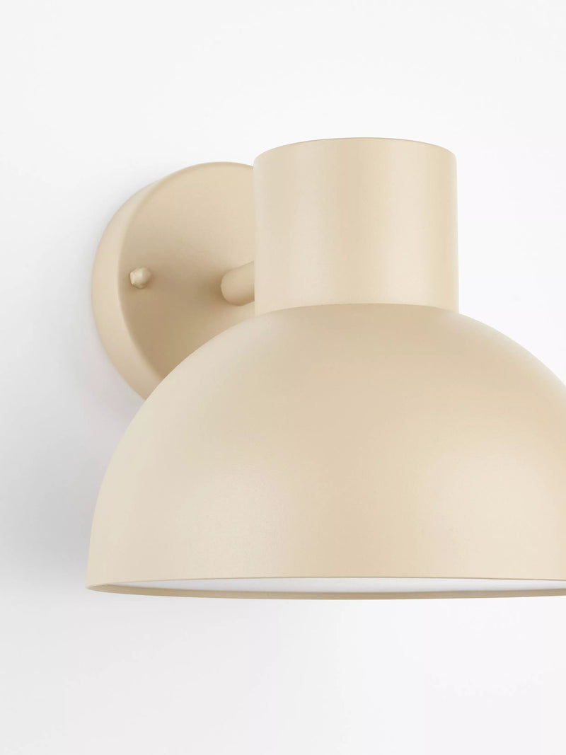 John Lewis Heftig outdoor wall light matte finish, imported from the UK