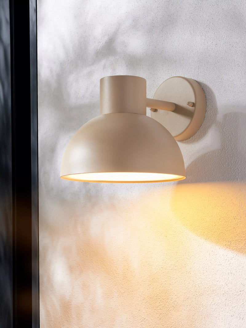 John Lewis Heftig outdoor wall light matte finish, imported from the UK
