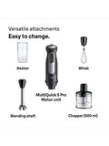 Braun MultiQuick 5 Pro black hand blender, imported from the UK