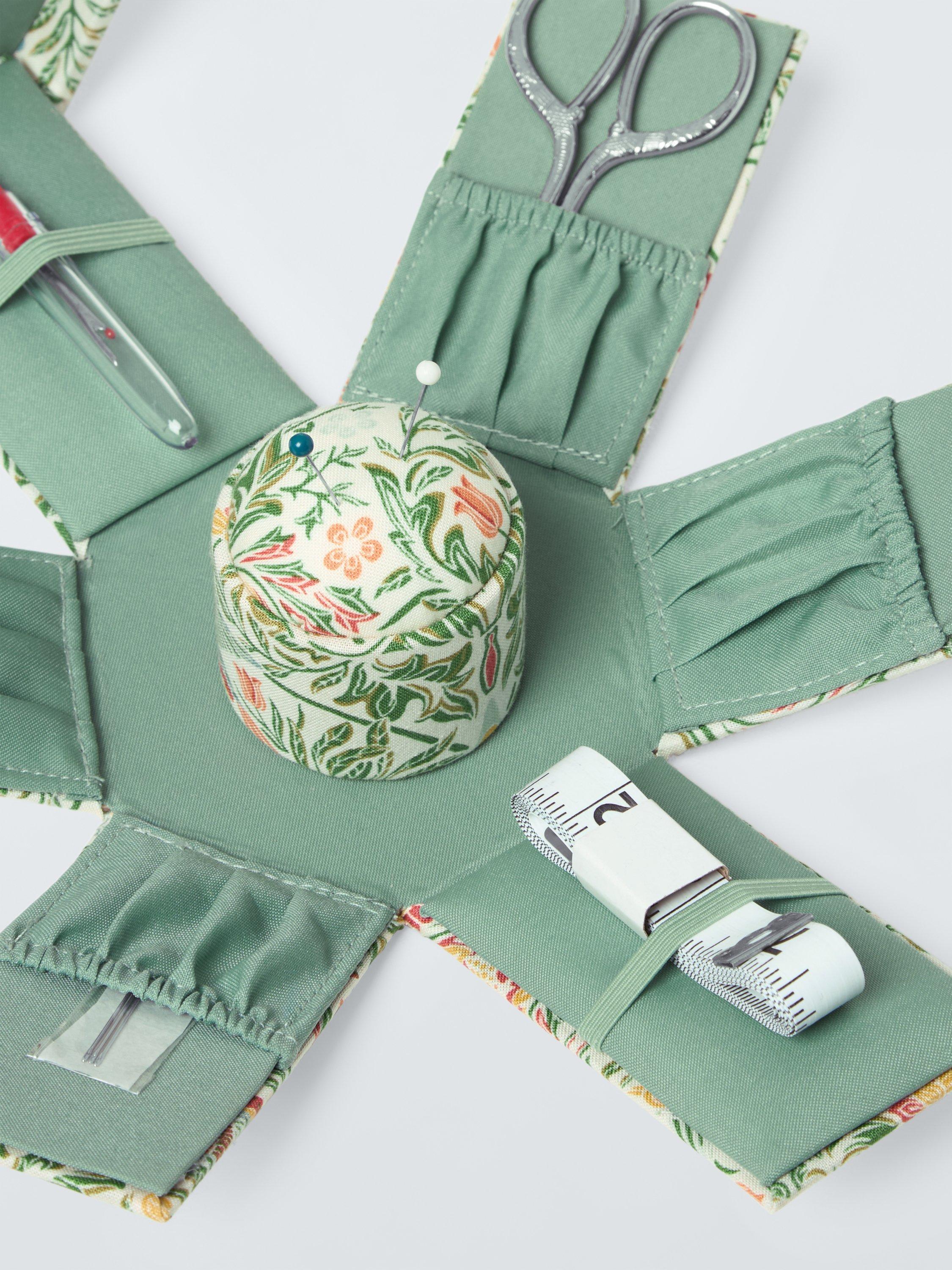 John Lewis William Morris sewing box green, imported from the UK