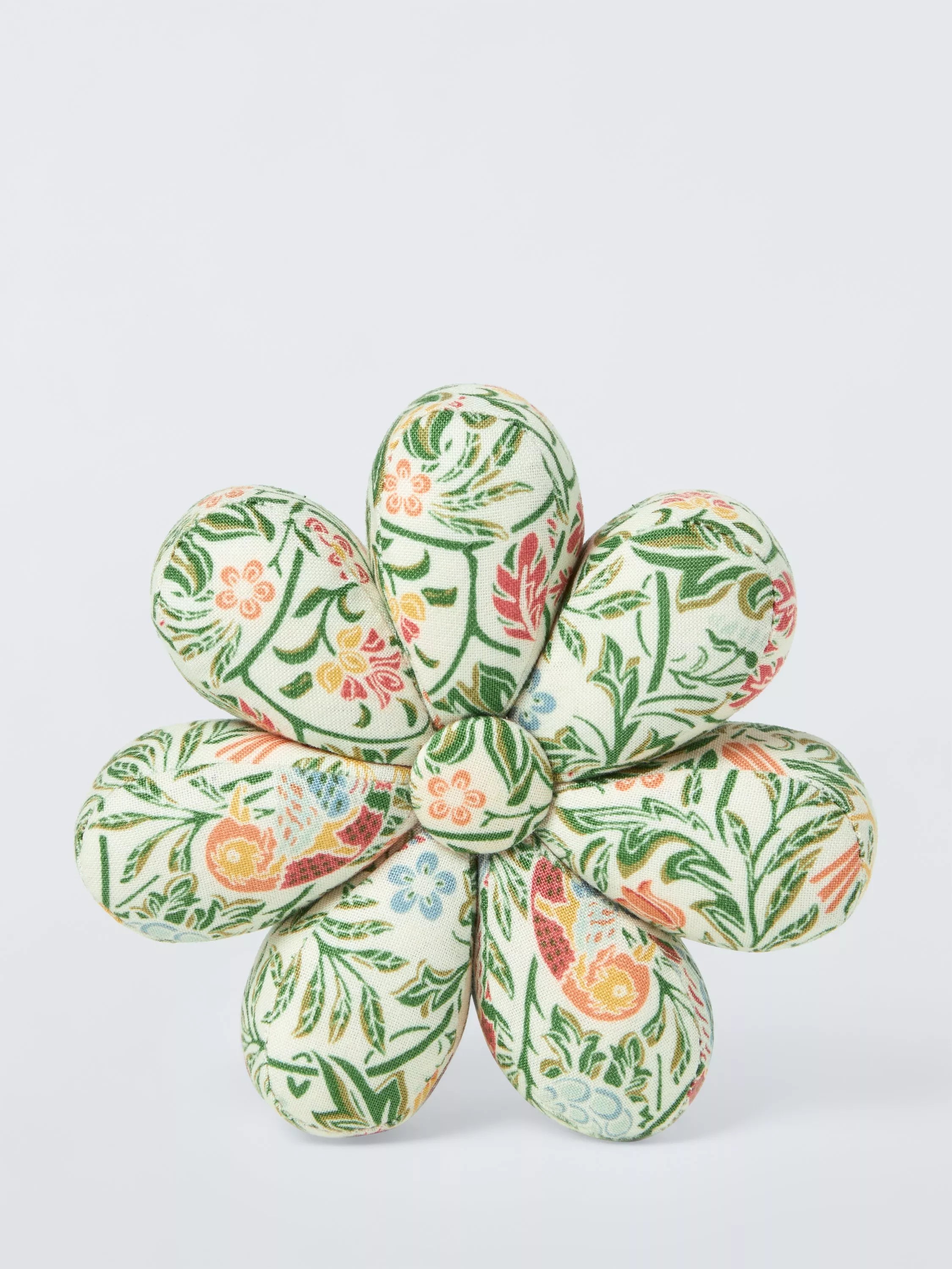 John Lewis flower pincushion William Morris green - British product