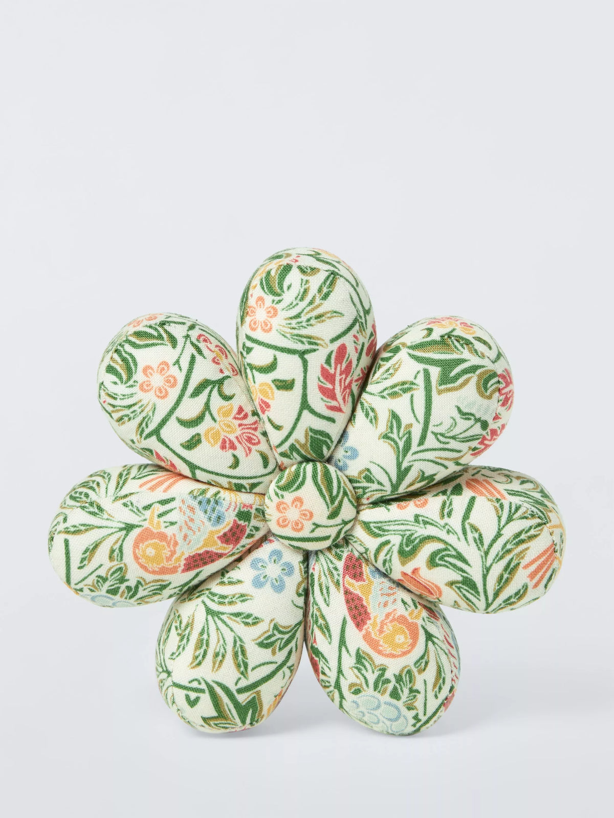 John Lewis flower pincushion William Morris green - British product