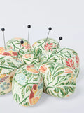 John Lewis flower pincushion William Morris green - British product
