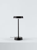 John Lewis Ernie rechargeable LED table lamp black, imported from the UK