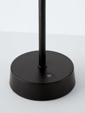 John Lewis Ernie rechargeable LED table lamp black, imported from the UK
