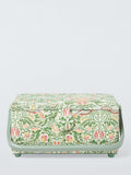 John Lewis William Morris medium rectangular sewing basket in green, UK version