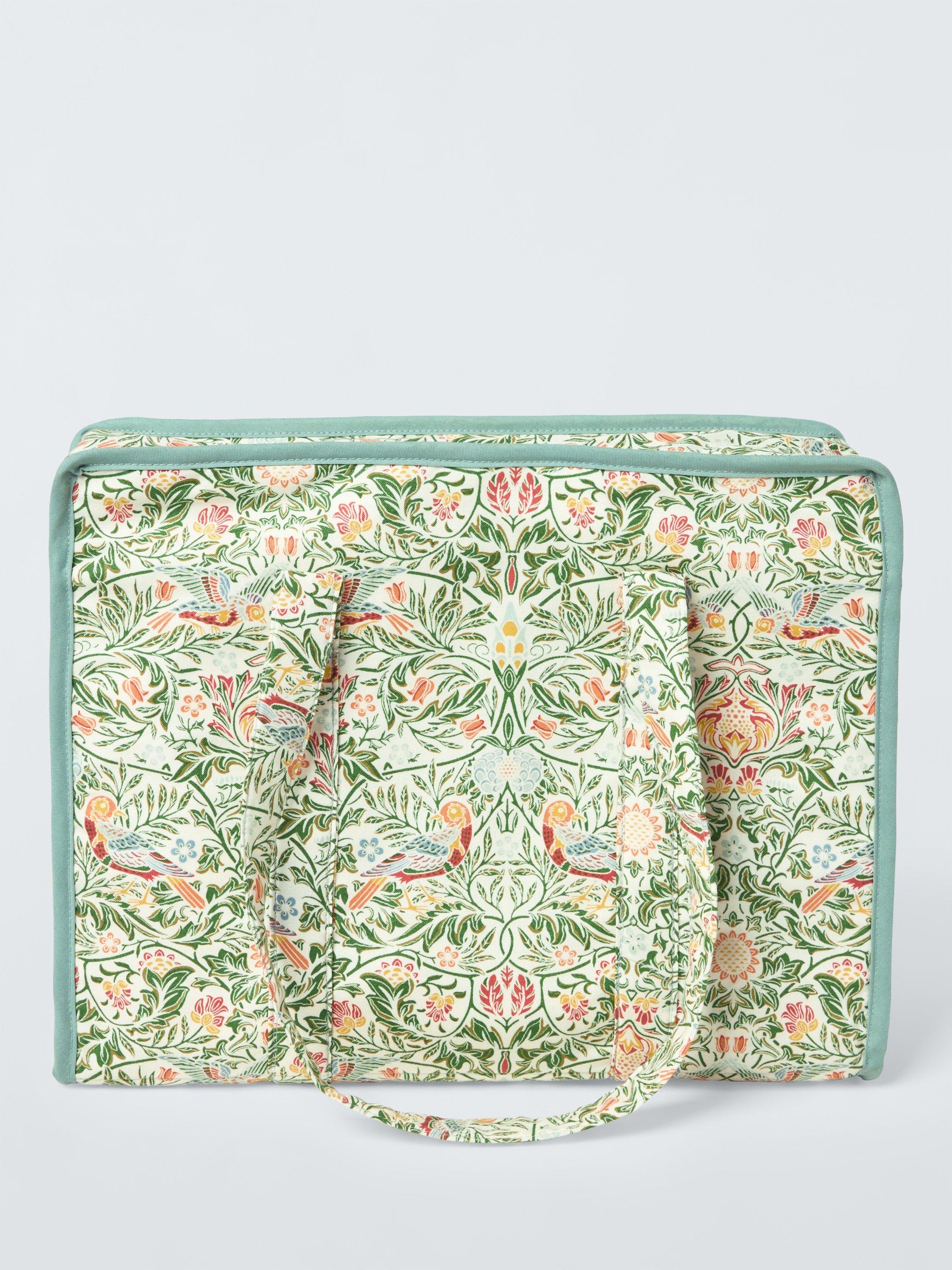 John Lewis William Morris bird tapestry craft bag (British brand)