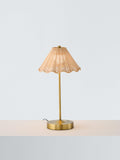 John Lewis Nellie rechargeable rattan table lamp (British brand)