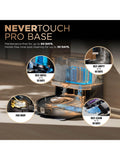 Shark PowerDetect NeverTouch Pro 2-in-1 self-emptying robot vacuum and mop, black (British brand)
