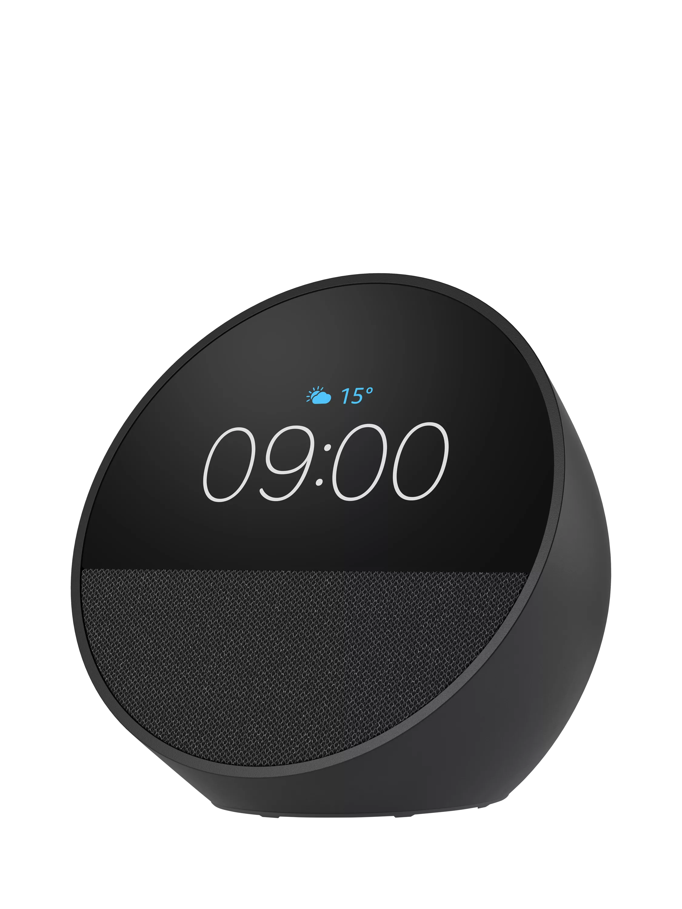 Amazon Echo Spot (2024) Smart Alarm Clock with 2.8 inch Screen and Alexa