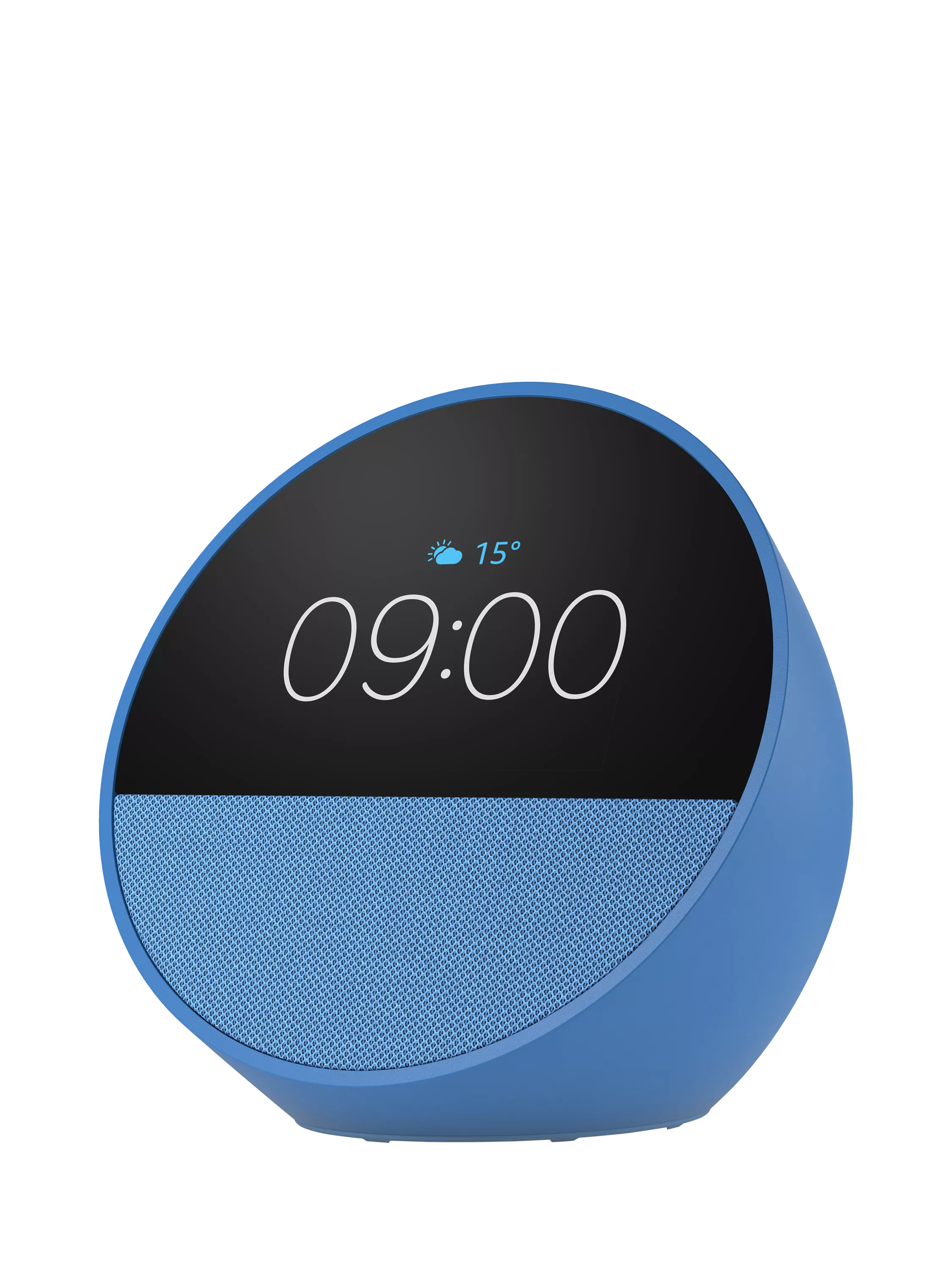 Amazon Echo Spot smart alarm clock 2024 2.8-inch screen, UK version