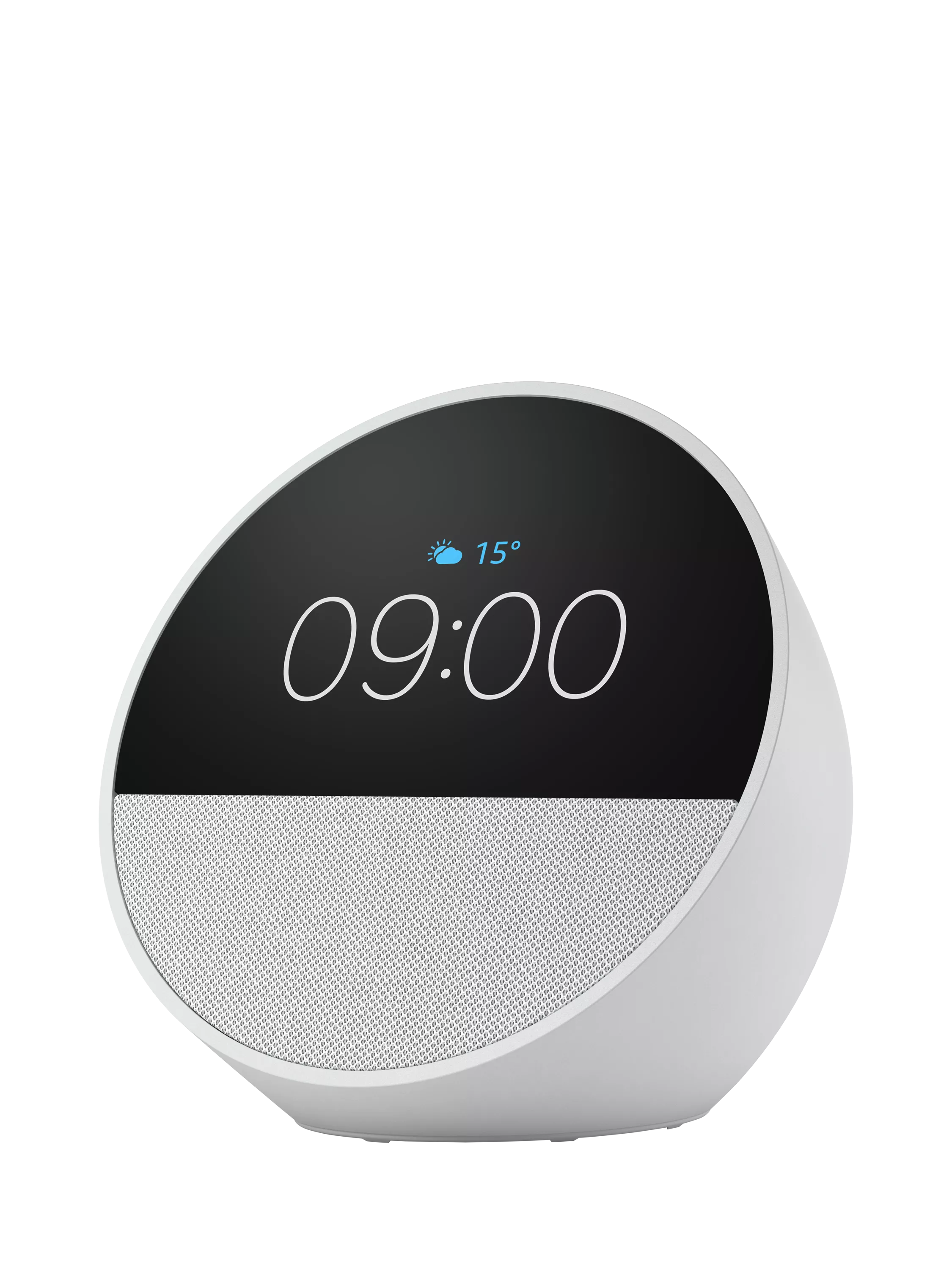 Amazon Echo Spot (2024) Smart Alarm Clock with 2.8 inch Screen and Alexa