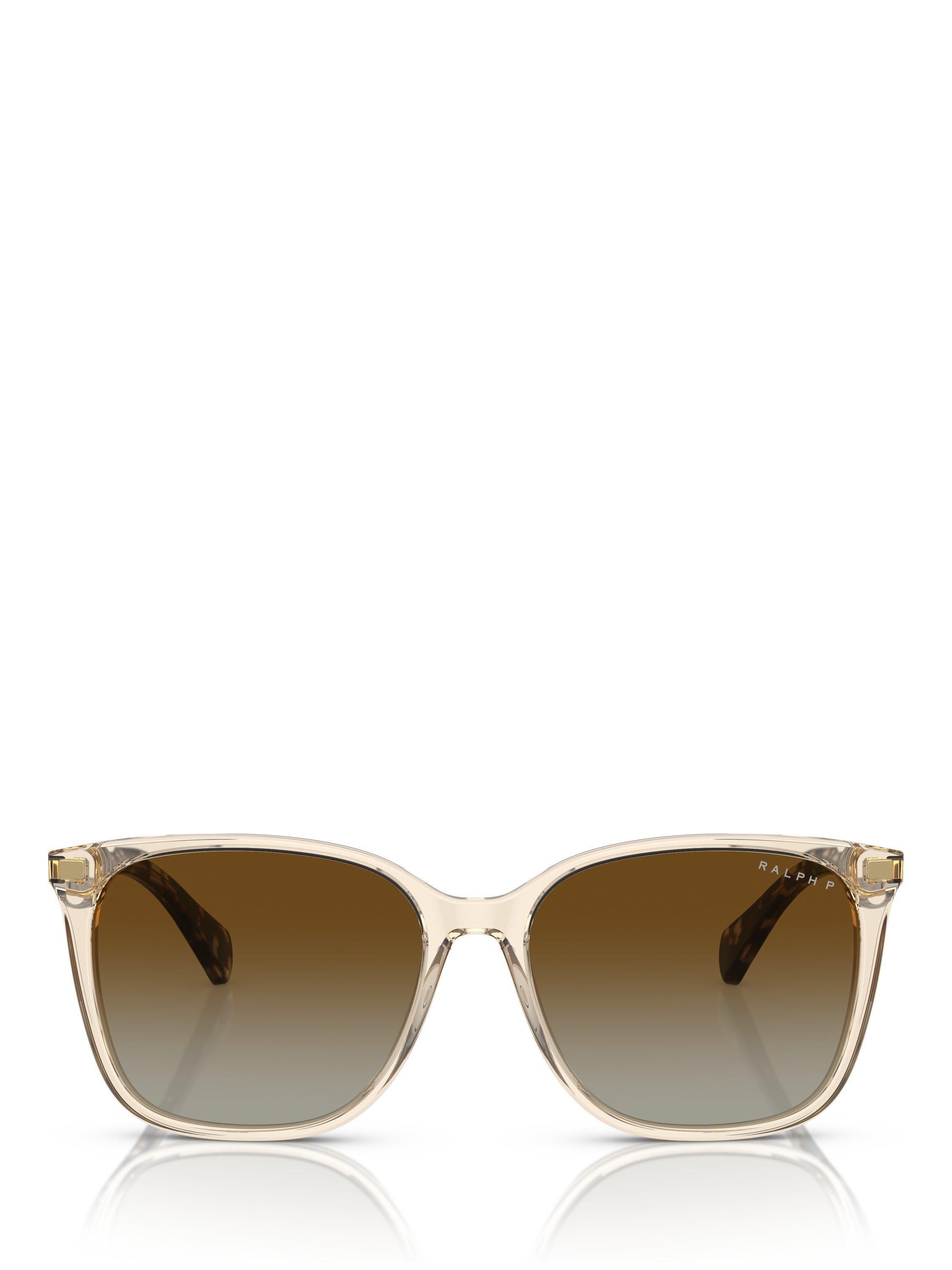 Ralph Lauren women's polarised square sunglasses brown - UK version
