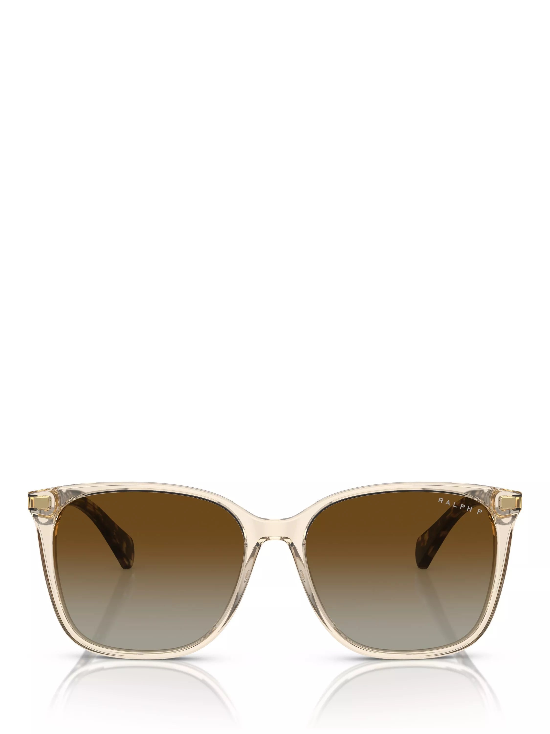 Ralph Lauren women's polarised square sunglasses brown - UK version