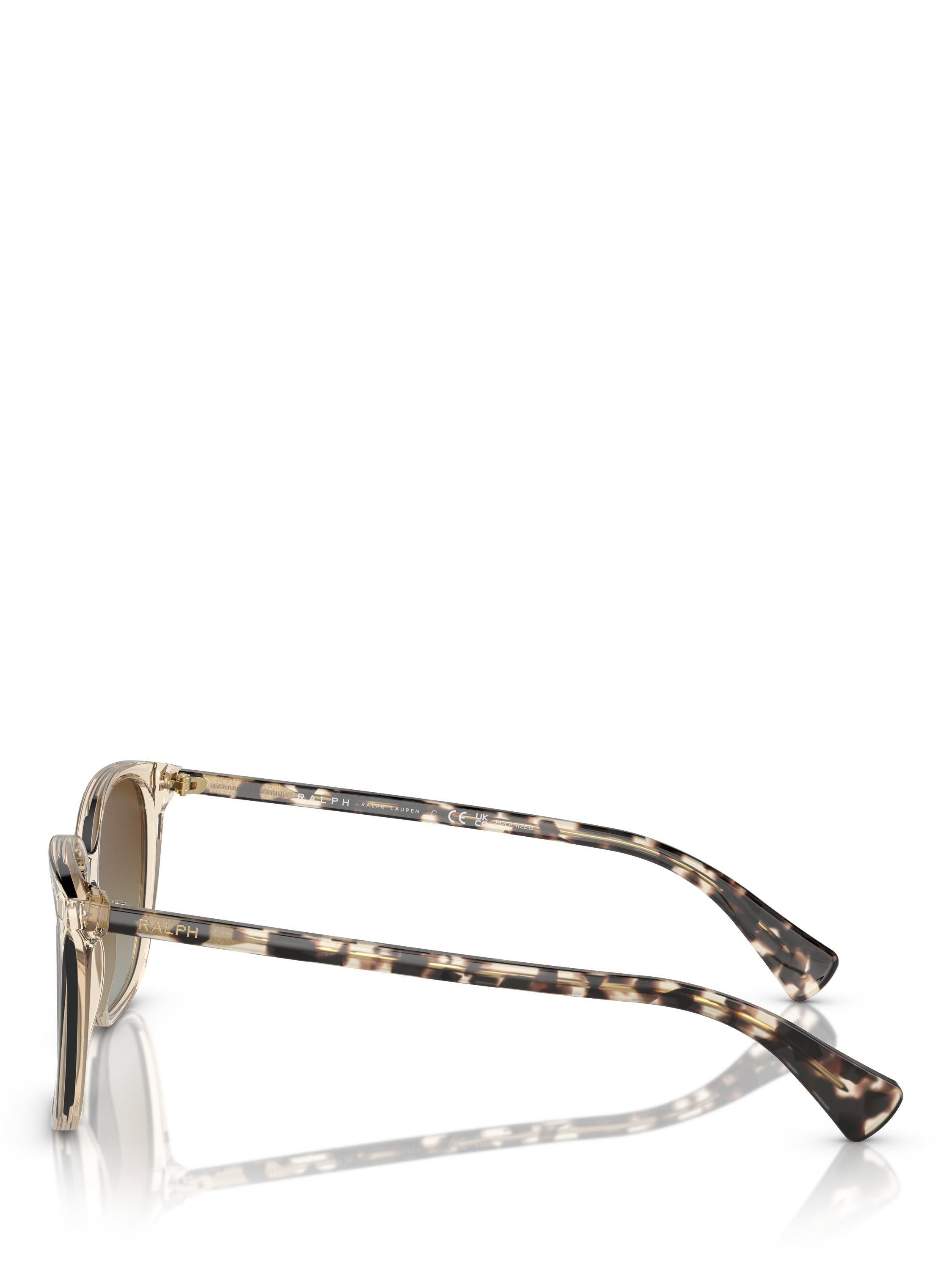 Ralph Lauren women's polarised square sunglasses brown - UK version
