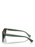 Ralph Lauren polarised round sunglasses green frame - British product