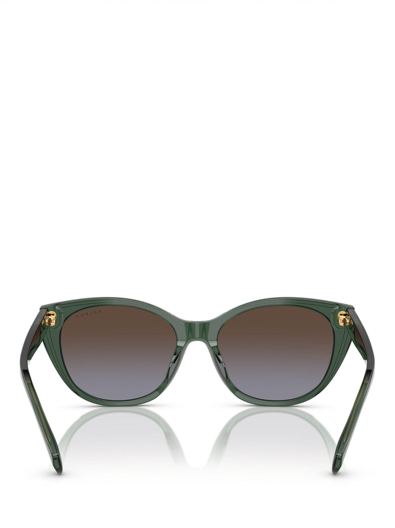 Ralph Lauren polarised round sunglasses green frame - British product