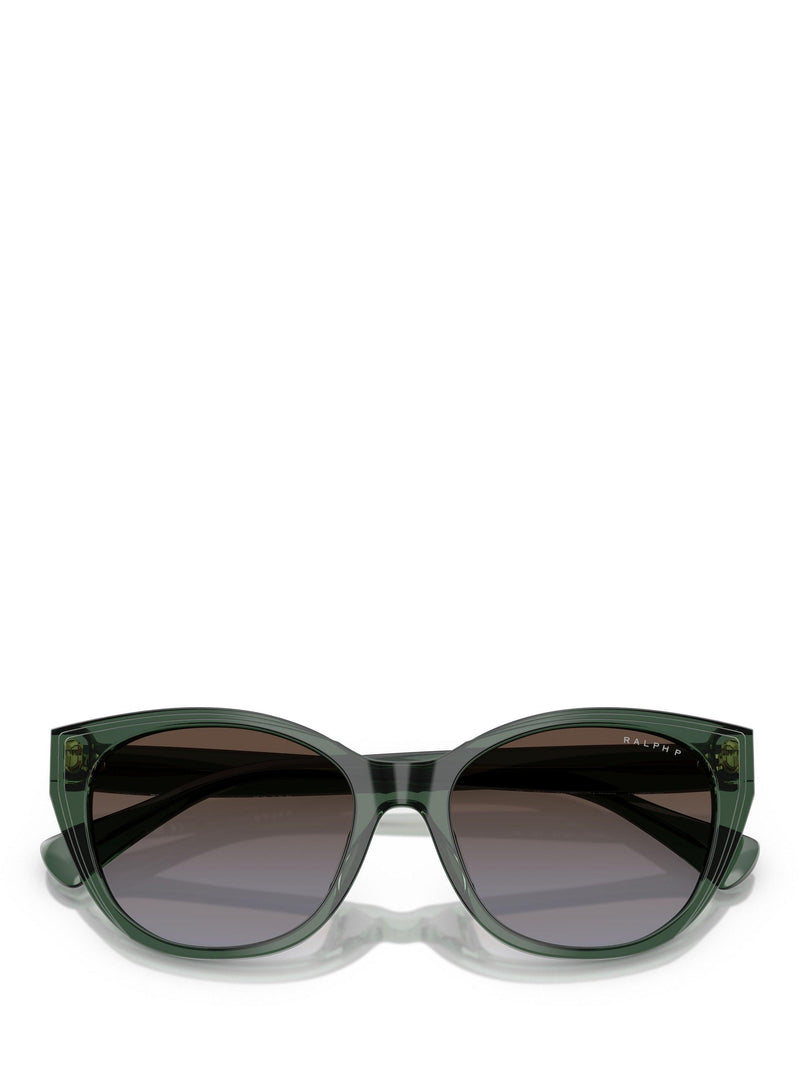 Ralph Lauren polarised round sunglasses green frame - British product