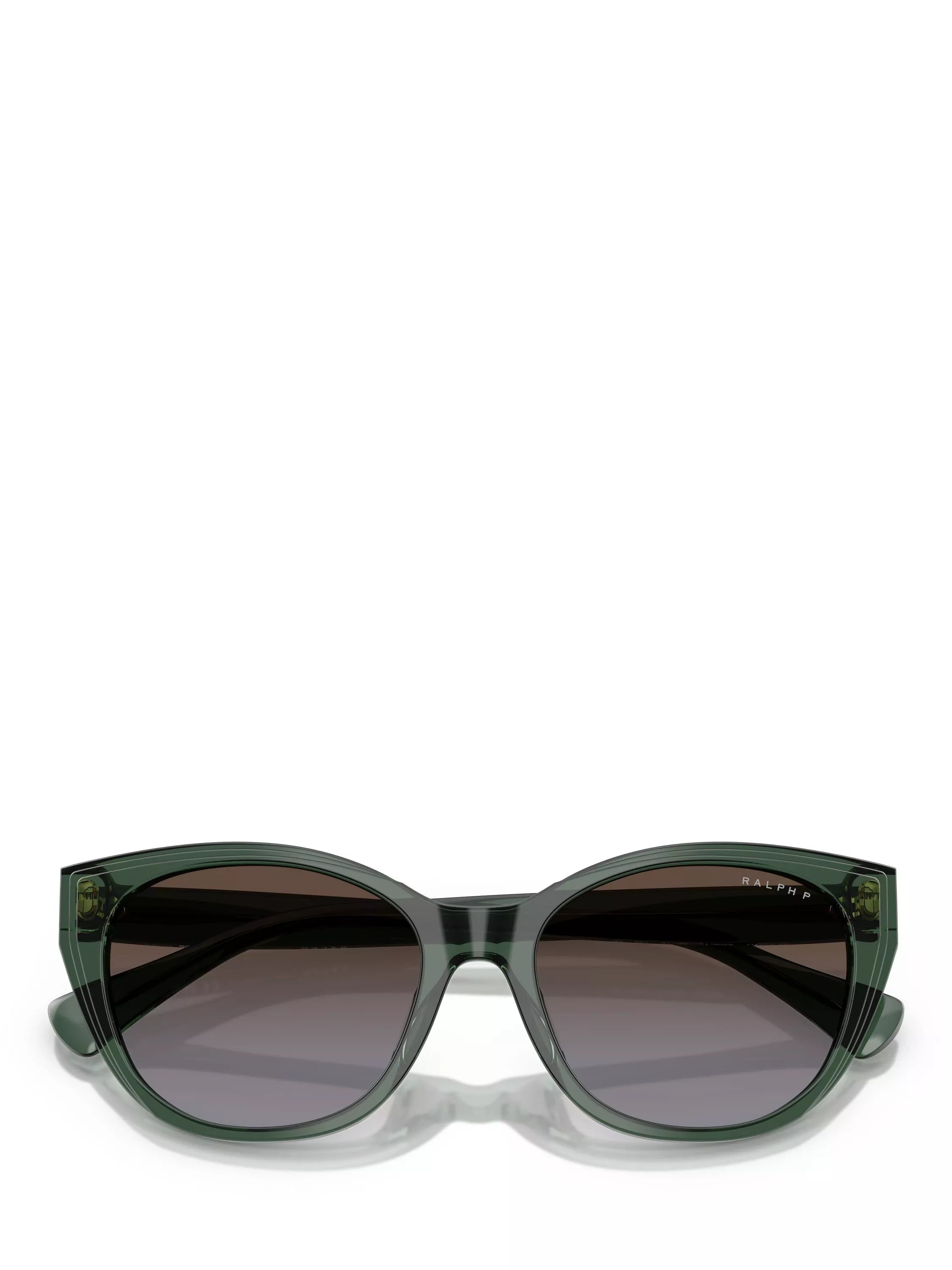Ralph Lauren polarised round sunglasses green frame - British product