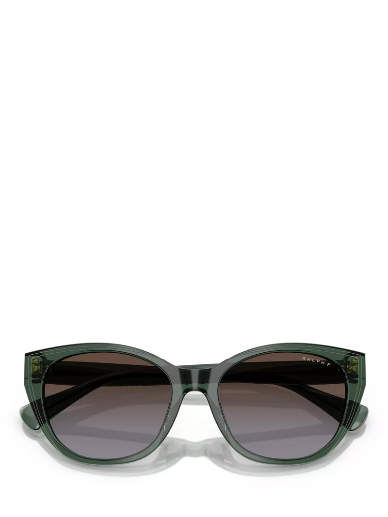 Ralph Lauren polarised round sunglasses green frame - British product