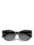 Ralph Lauren polarised round sunglasses green frame - British product
