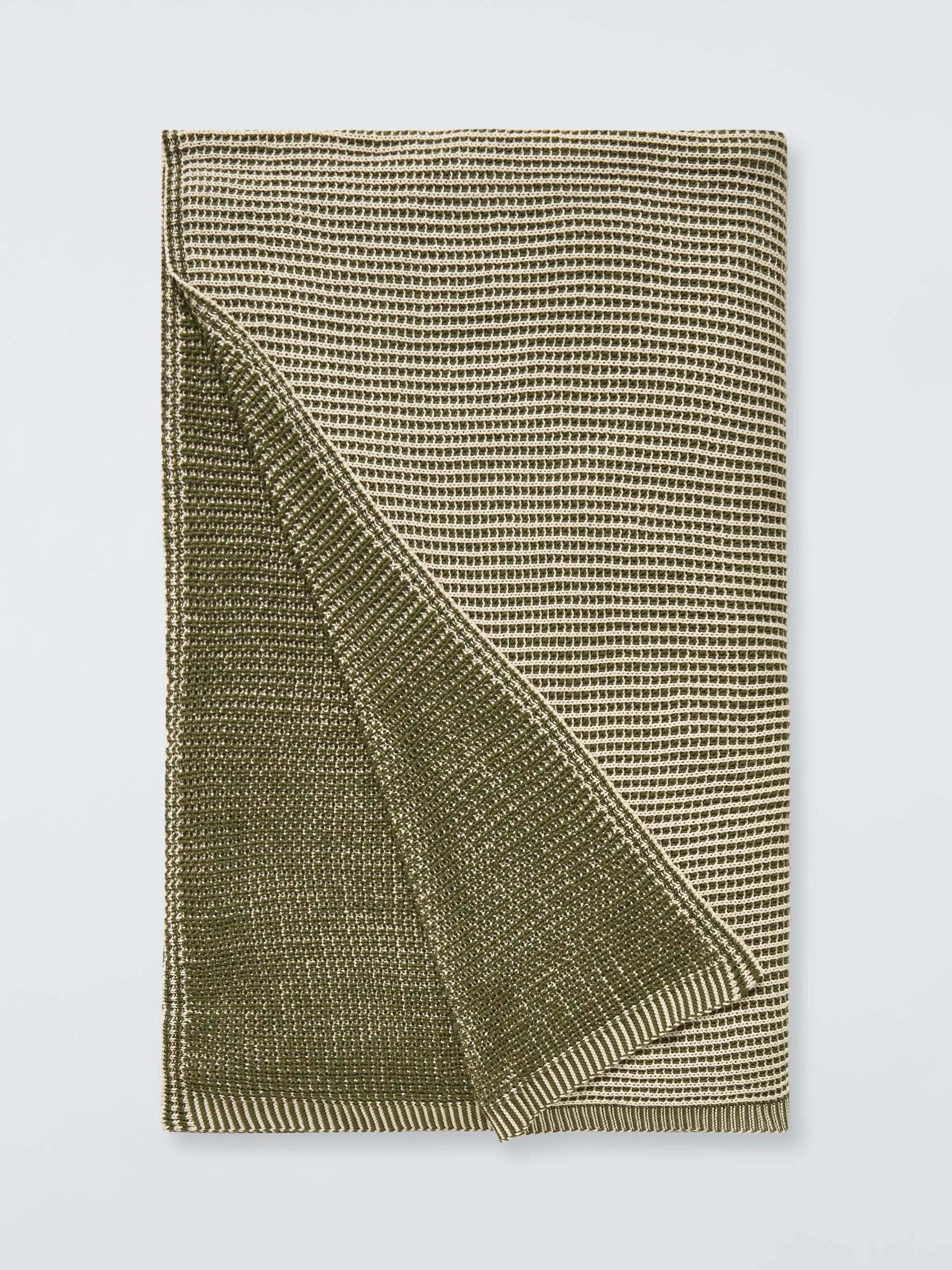 John Lewis Milano schlichter Baumwoll-Überwurf 140x190cm (britische Marke)