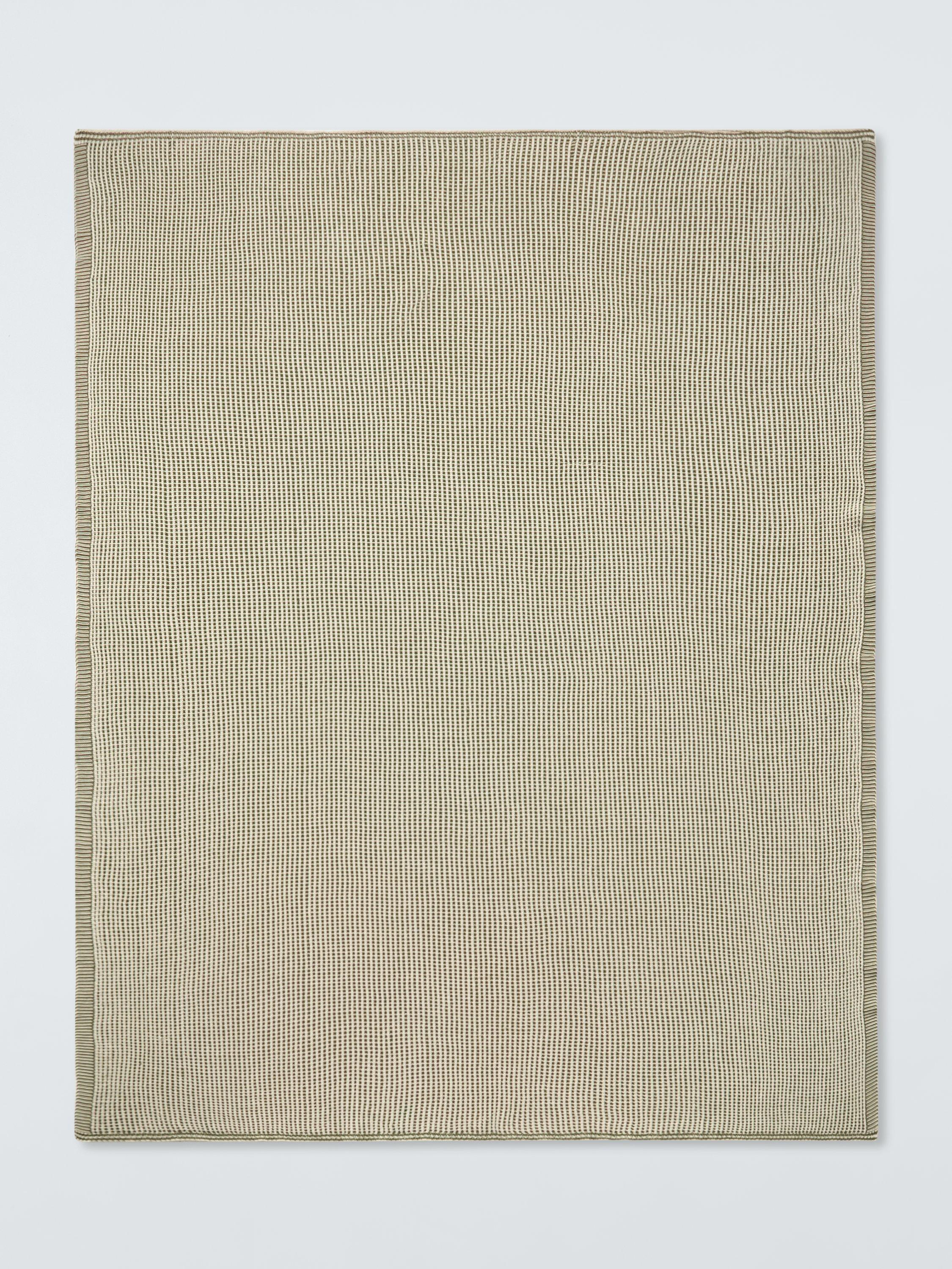 John Lewis Milano schlichter Baumwoll-Überwurf 140x190cm (britische Marke)