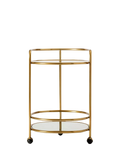 West Elm Albee bar cart antique brass - UK version