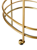 West Elm Albee bar cart antique brass - UK version