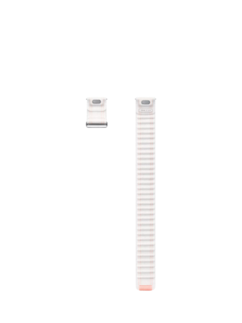 Samsung fabric band pink white S/M, UK version