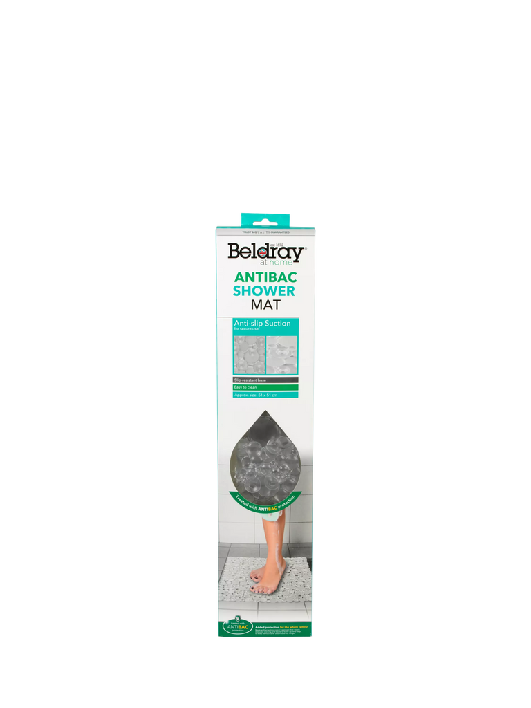 Beldray Antibac PVC Shower Mat