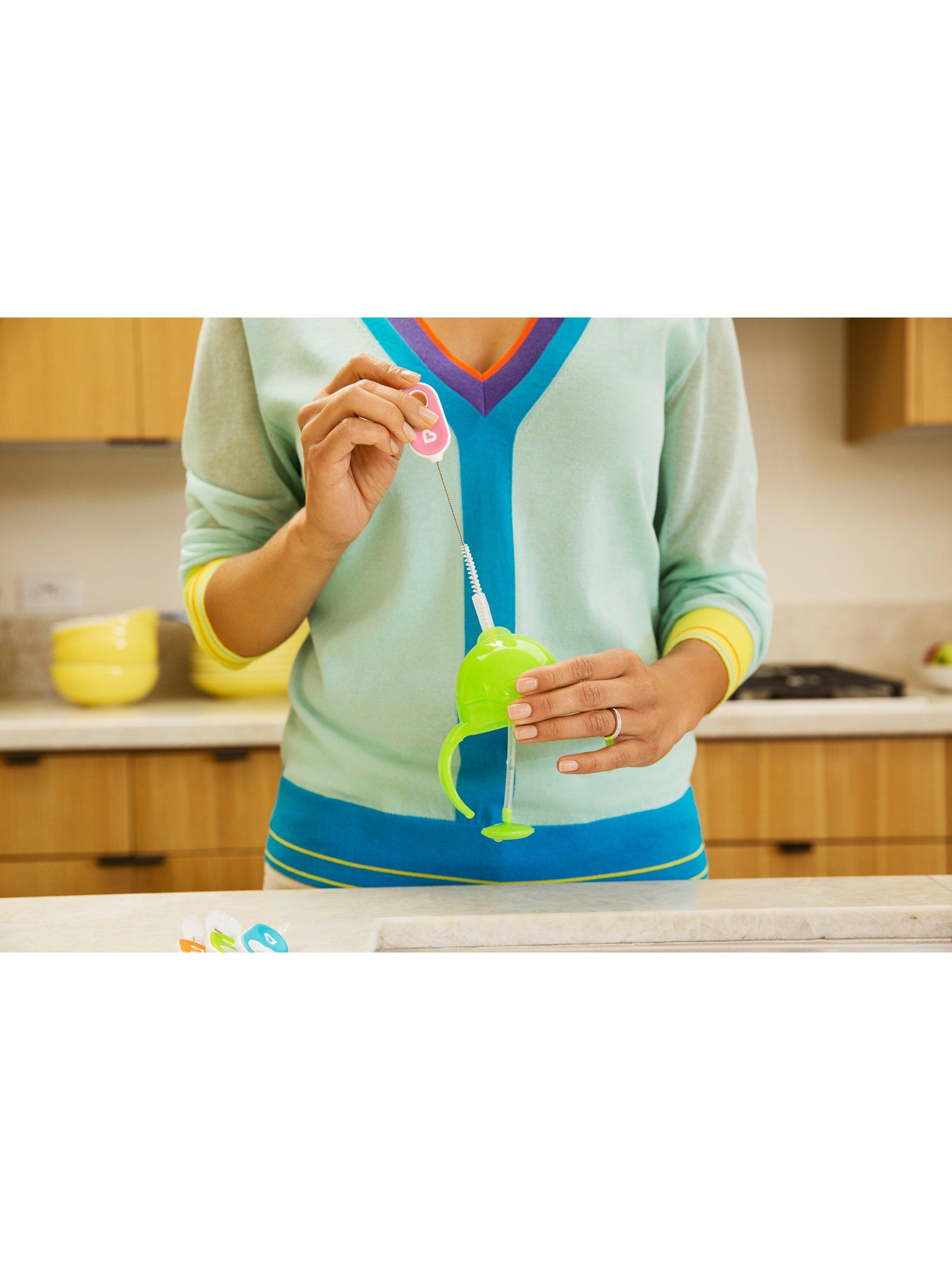 Munchkin baby bottle cleaning brush set, UK version