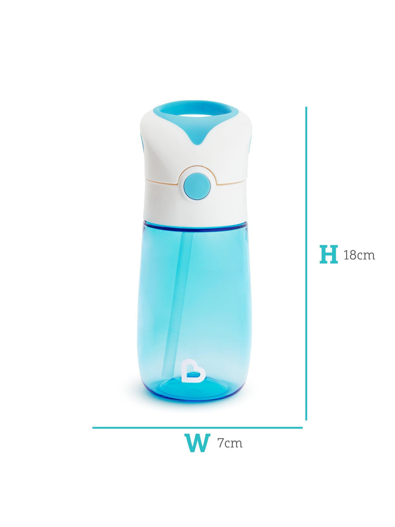 Munchkin Flip n Go water bottle, imported from the UK