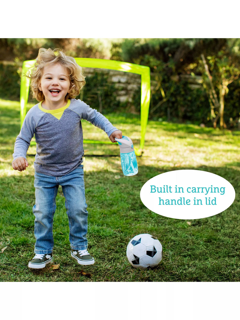 Munchkin Flip n Go water bottle, imported from the UK