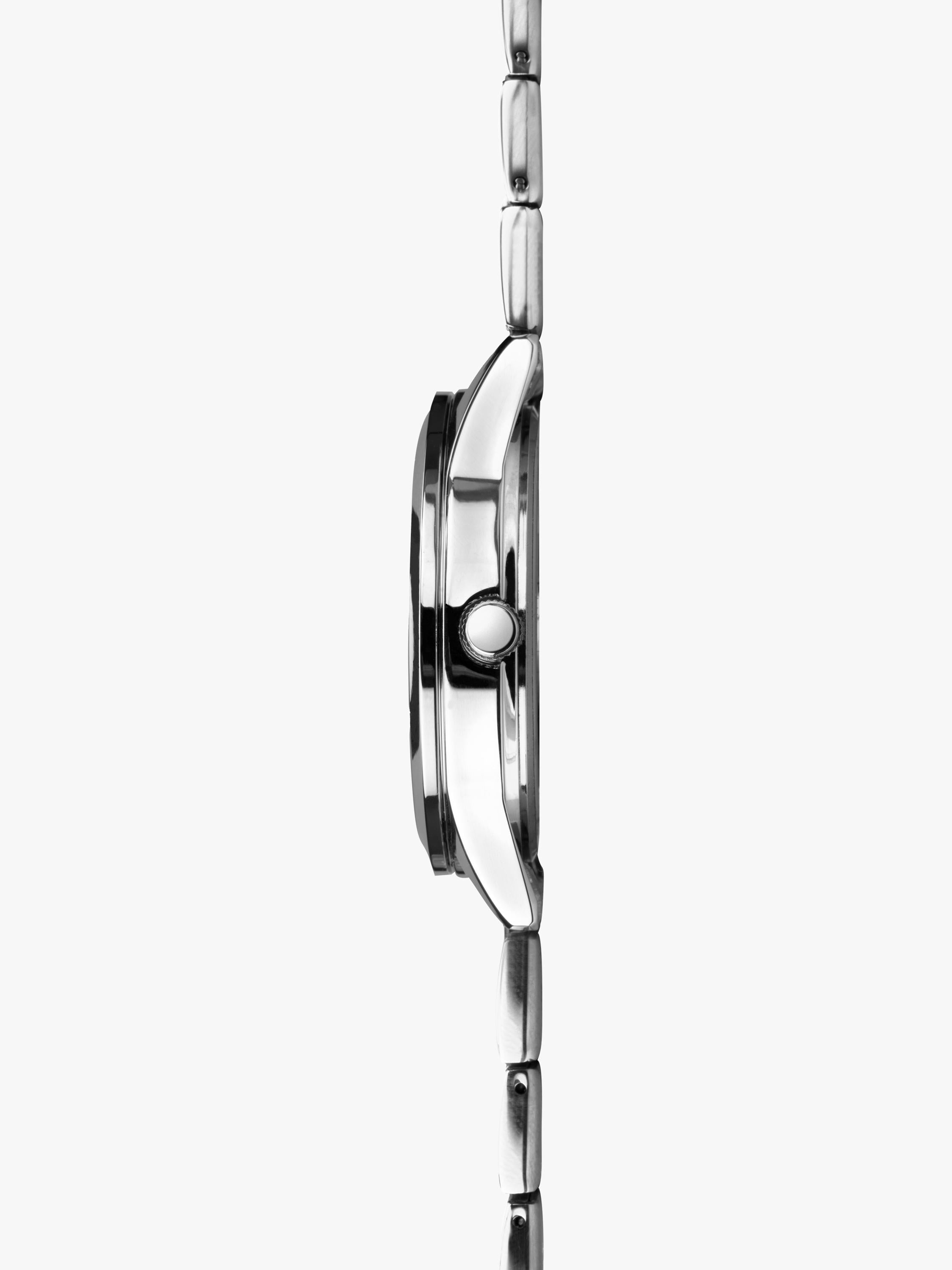 Sekonda men's Taylor date bracelet watch stainless steel blue dial (British brand)
