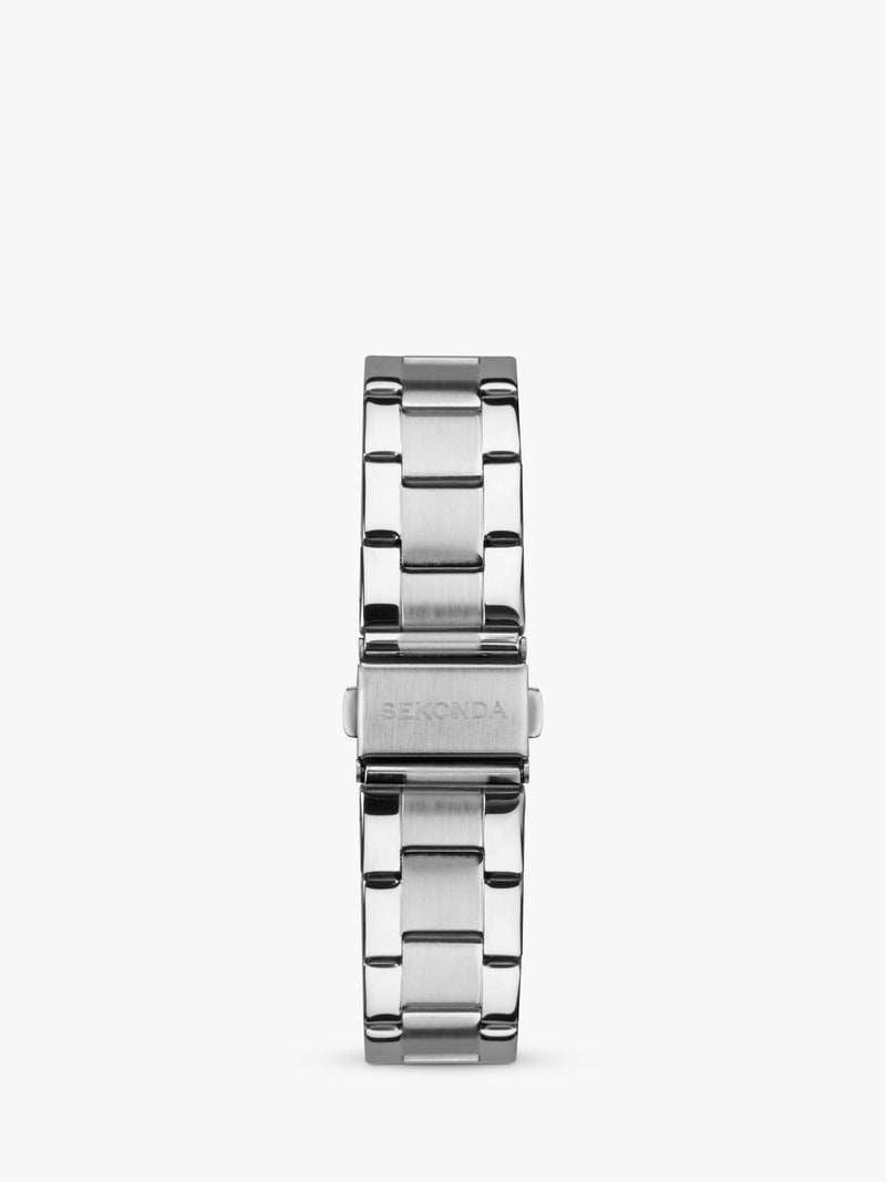 Sekonda men's Taylor date bracelet watch stainless steel blue dial (British brand)